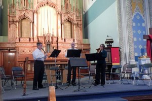 Dennis Sherman, Chris Claytor and Mirja Lorenz