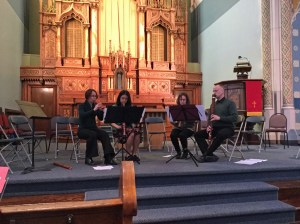 Mirja Lorenz,  Laura Osterlund, Lisette Kielson and Patrick O’Malley,